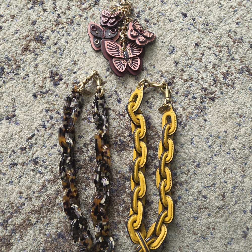 RESERVED Coach Accessory Bundle 2 Chain Straps